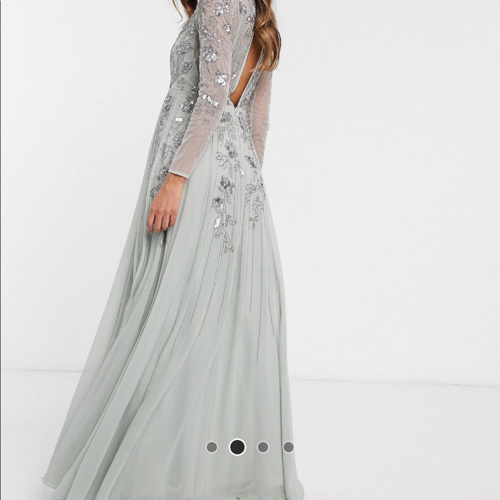 ASOS Embellished Floral occasion maxi dress